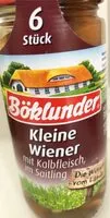Mängden socker i Kleine Wiener