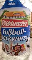 Mängden socker i Fussball-Bockwurst