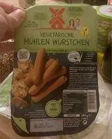 Mängden socker i Vegetarische Mühlen Würstchen
