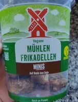 Mängden socker i Vegane Mühlen Frikadellen