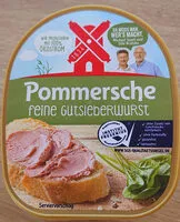 Mängden socker i Pommersche Leberwurst