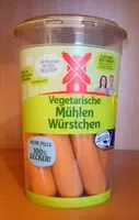 Mängden socker i Vegetarische Mühlen Würstchen