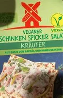 Mängden socker i Veganer Schinkenspicker Salat