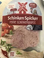 Mängden socker i Schinkenspicker Feine Schinkenwurst