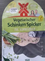 Mängden socker i Vegetarischer Schinken Spicker Schnittlauch