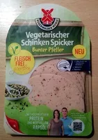 Mängden socker i Vegetarischer Schinken Spicker mit buntem Pfeffer