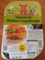 Mängden socker i Mühlen Crispyburger