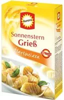 Mängden socker i Mehl - Grieß - Aurora Sonnenstern  Hartweizengrieß