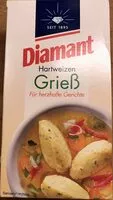 Mängden socker i Hartweizengriess