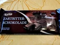 Mängden socker i Zartbitter Schokolade