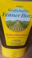 Mängden socker i Fenner Harz