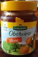 Mängden socker i Obstwiese Birne