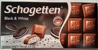 Mängden socker i Schogetten Black & White