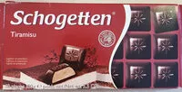 Mängden socker i Schogetten tiramisu