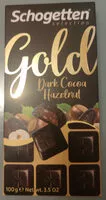Mängden socker i gold dark cocoa hazelnut