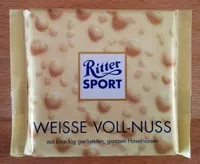 Mängden socker i Weisse-Voll-Nuss