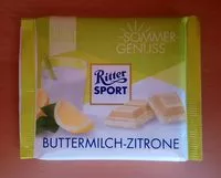 Mängden socker i Chocolat blanc Citron