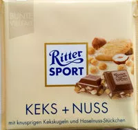 Mängden socker i Biscuits + Noisettes