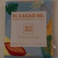 Mängden socker i El Cacao 40%