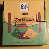 Mängden socker i mini Knick-Pack