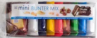 Mängden socker i Ritter Sport mini Bunter Mix