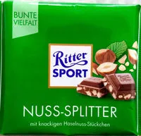 Mängden socker i Nuss-Splitter