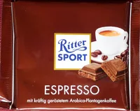 Mängden socker i Ritter Sport Espresso