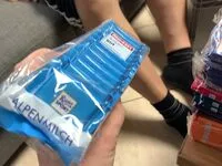 Mängden socker i Alpenmilch