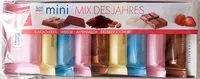 Mängden socker i Ritter Sport mini Mix des Jahres