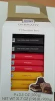 Mängden socker i 9 chocolate Bars