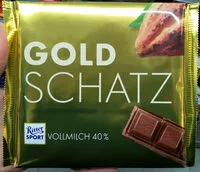 Mängden socker i Ritter Sport Goldschatz