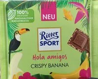 Mängden socker i Schokolade Hola Amigos CRISPY BANANA