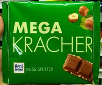 Mängden socker i Ritter Sport Nuss-Splitter