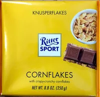 Mängden socker i Ritter Sport Knusperflakes