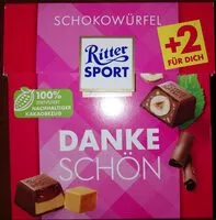 Mängden socker i Ritter Sport Schokowürfel "Danke schön"