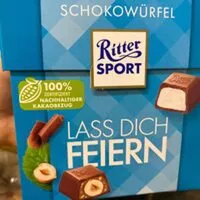 Mängden socker i ritter Sport Würfel