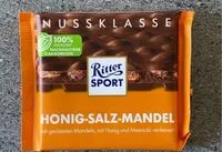 Mängden socker i Honig salz mandel