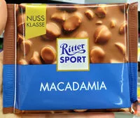 Mängden socker i Ritter Sport Macadamia