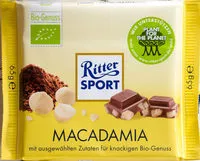 Mängden socker i Ritter Sport Macadamia