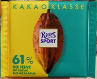 Mängden socker i Cacao selection