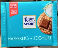 Mängden socker i Haferkeks + Joghurt (Ritter Sport)
