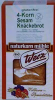 Mängden socker i 4-Korn Sesam Knäckebrot