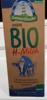 Mängden socker i Bio H-Milch 3.8% Fett