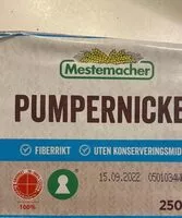 Mängden socker i Pumpernickel