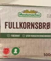 Mängden socker i Fullkornsbrød