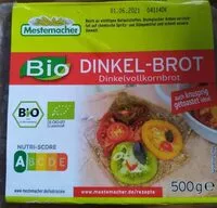 Mängden socker i Dinkel-Brot