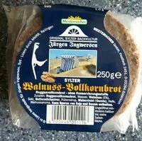 Mängden socker i Sylter-Walnuss-Volkornbrot