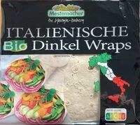 Mängden socker i Italienische Bio Dinkel Wraps