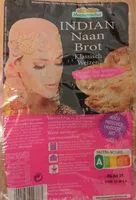 Mängden socker i Indian Naan Brot Klassisch Weizen