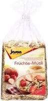 Mängden socker i Cereal Muesli Frutas